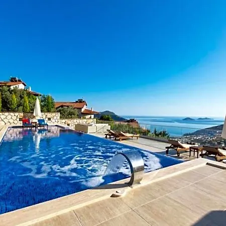 Sleeps 12 Pool Air Con Wifi Kalkan